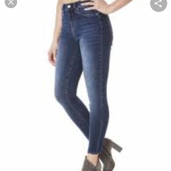 New York & Company Denim - New York & Co Soho Studded Ankle Jeans
